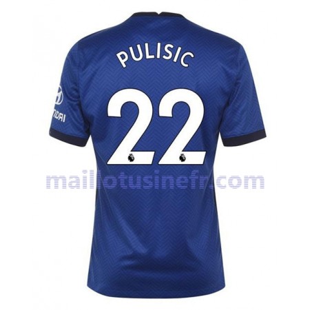 Maillot de Foot Chelsea Christian Pulisic 22 Domicile 2020-21